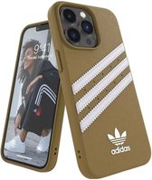 Adidas 3-Stripes Back Case - Geschikt voor Apple iPhone 13 Pro Max (6.7") - Goud