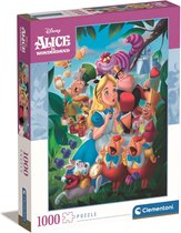 Clementoni - Puzzel 1000 Stukjes Disney Alice - Bespoke, Puzzel Voor Volwassenen en Kinderen, 14-99 jaar, 39673