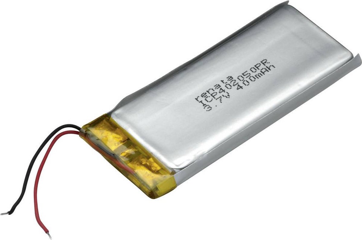 Renata ICP402050PR Speciale oplaadbare batterij Prismatisch Kabel LiPo 3.7 V 420 mAh