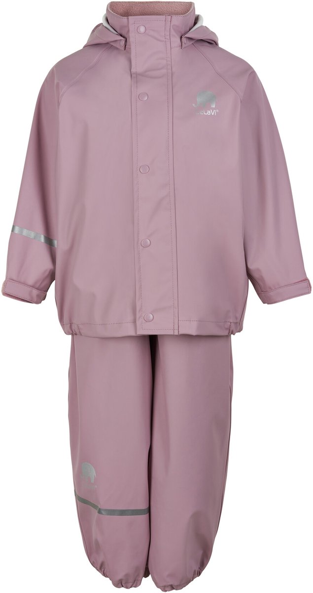 CeLaVi - Basic regenpak voor kinderen - Mauve Shadow - maat 130 (128-134cm)