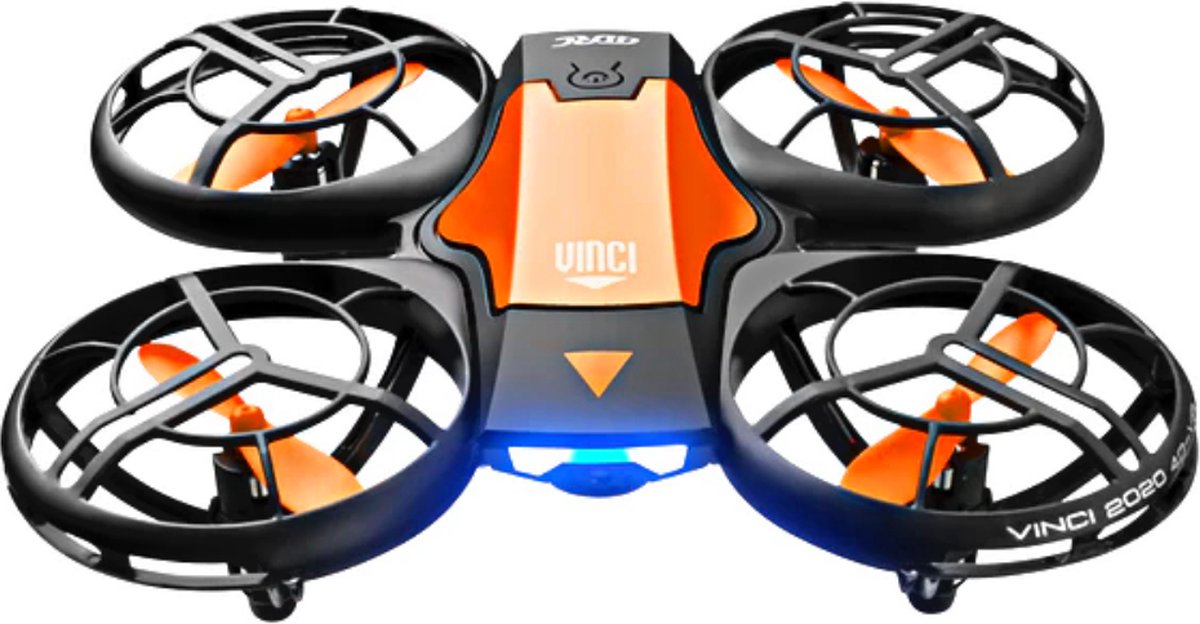 Drone met 4K Camera - Beginners Mini Drone Met Bescherming - Inclusief 2 Batterijen