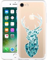 iPhone 7 Hoesje Art Deco Deer - Designed by Cazy