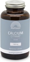 Mattisson - Calcium citraat 168mg - 120 capsules