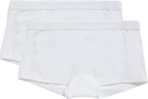 Basics shorts wit 2 pack voor Meisjes | Maat 98/104