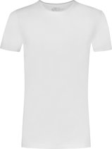 Basics t-shirt wit 2 pack voor Heren | Maat M