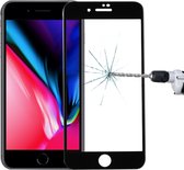 Voor iPhone 8 Plus & 7 Plus 0,3 mm 9H oppervlaktehardheid 5D gebogen schermbeschermer van gehard glas op volledig scherm