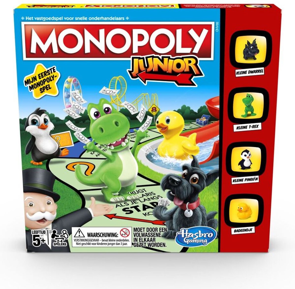 Vaardigheid langzaam opmerking Monopoly Junior - Bordspel | Games | bol.com