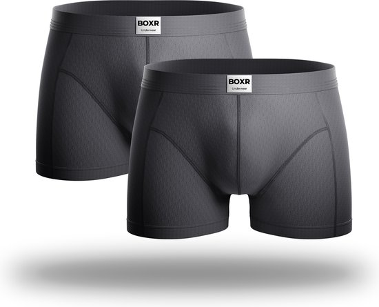 Ten Cate Heren Basics Shorty Cotton Stretch 2Pack Navy