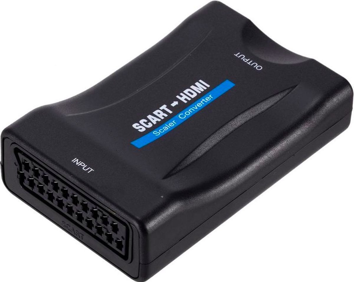 OGS - Scart naar HDMI Converter - Scart Converter - 1080p Scart to HDMI - Scart Omvormer - Adapter - HD