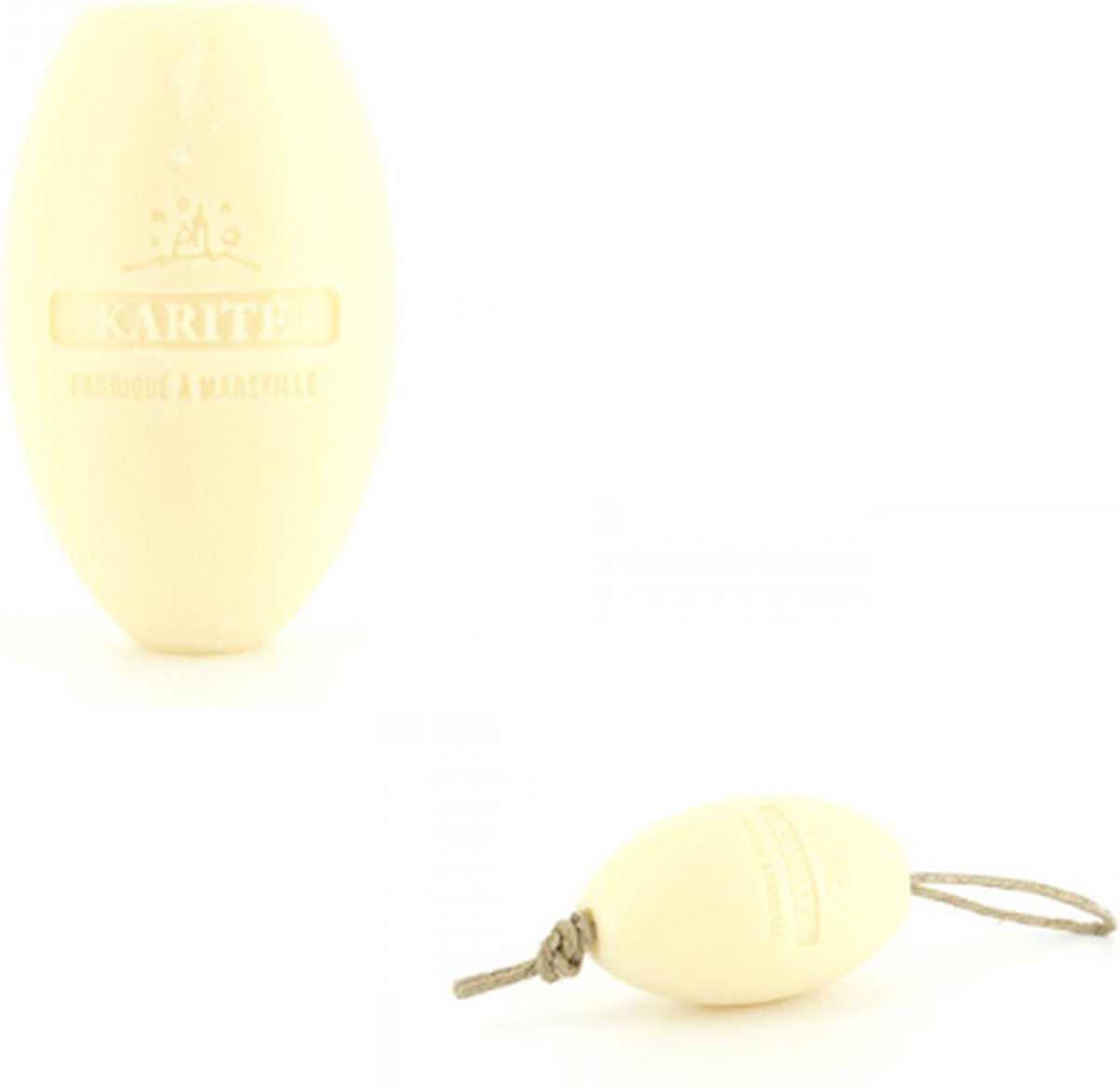 Goedkoopste 2x Zeepbol savon de marseille Kariteboter 240 gram - la savonette marseillaise