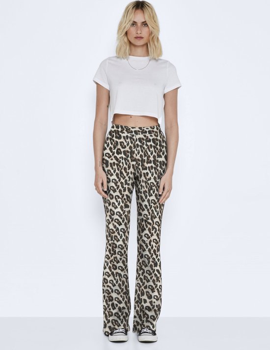 NOISY MAY NMPASA HW FLARED PANTS NOOS Dames Broek - Maat XL