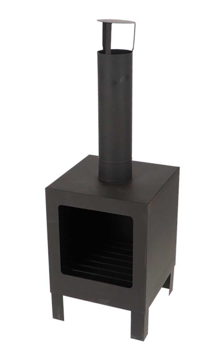 Esschert Design Terraskachel S zwart