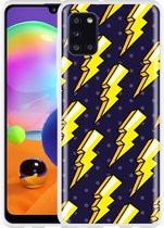 Hoesje Geschikt voor Samsung Galaxy A31 Pop Art Lightning