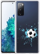 Hoesje Geschikt voor Samsung Galaxy S20 FE Soccer Ball