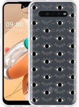 LG K41S Hoesje I See You - Designed by Cazy