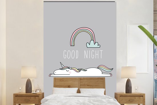 Fotobehang Unicorn - Breedte 145 cm x hoogte 220 cm
