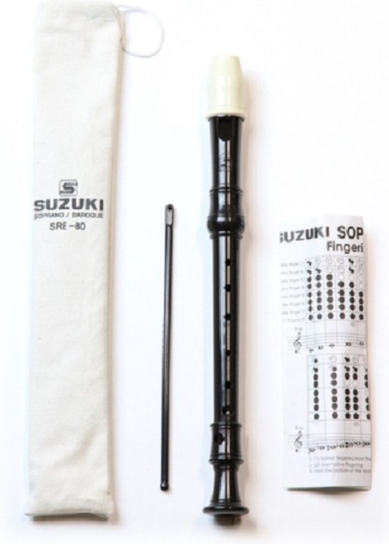 Flûte à bec soprano Suzuki - haute qualité - prix avantageux - idéal pour  les débutants | bol