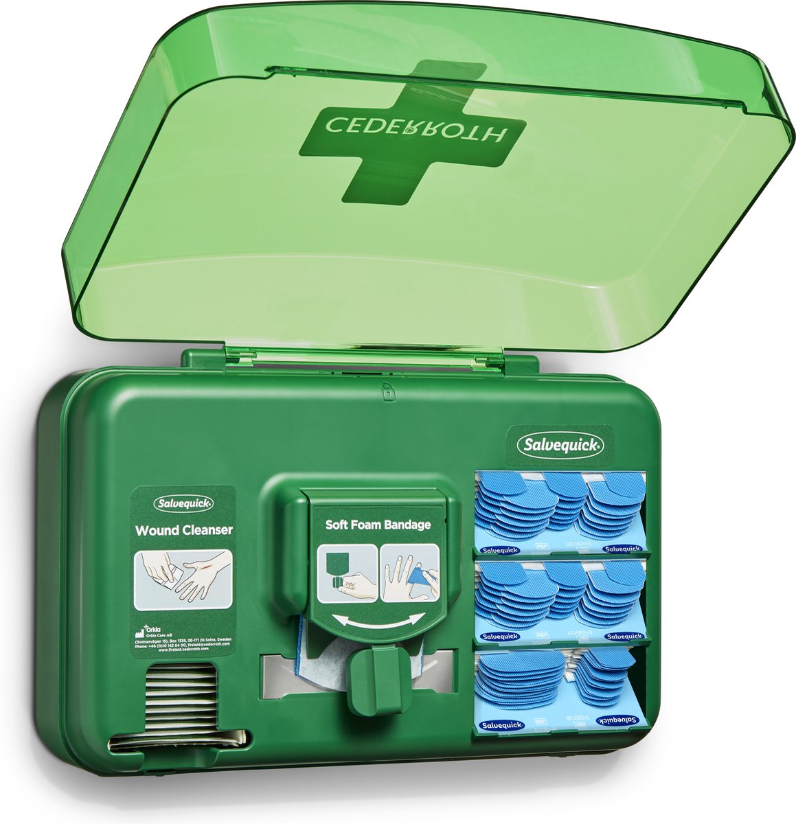 Goedkoopste Cederroth - Wound Care Dispenser - blue - haccp - wondbehandeling