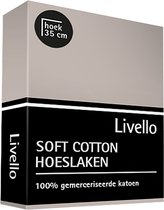 Livello Hoeslaken Soft Cotton Stone 140x200