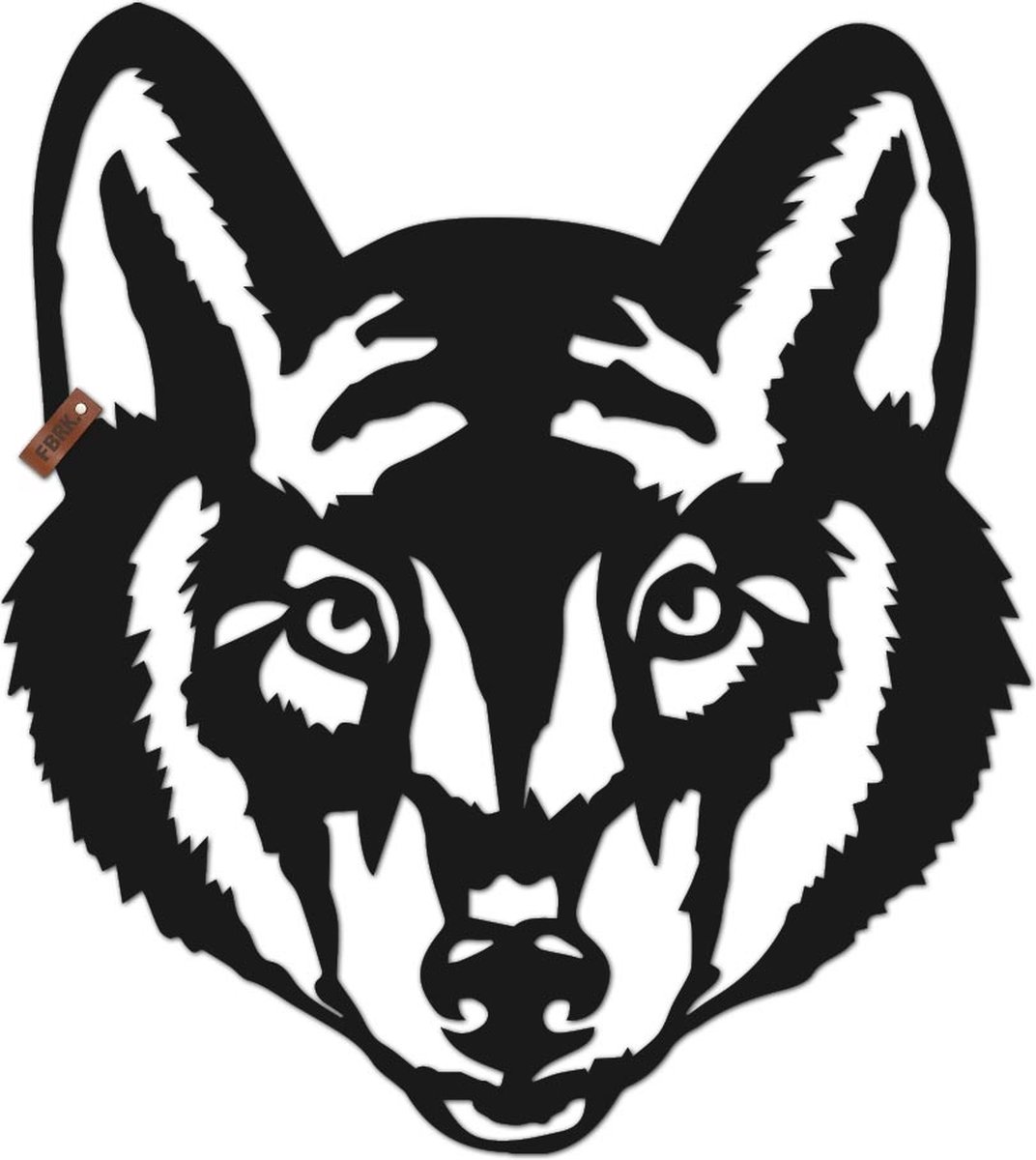 FBRK. Geometrische Wolf - Copper Metallic