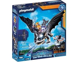 foto van PLAYMOBIL How To Train Your Dragon Dragons: The Nine Realms - Thunder & Tom - 71081