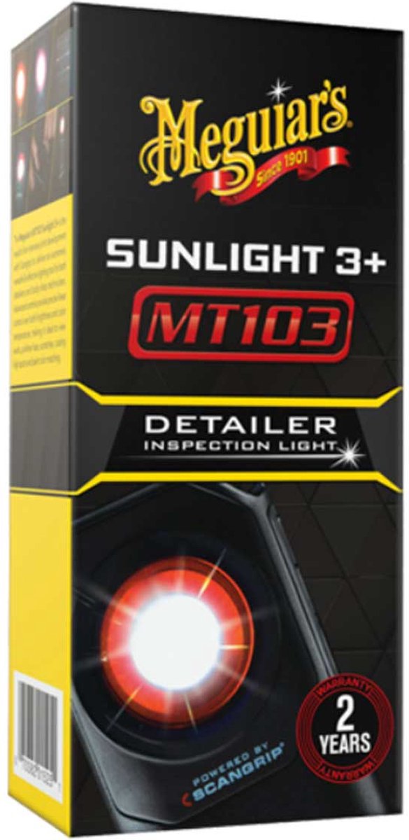 Meguiars MT103 Sunlight 3+ Inspection Light