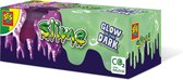 SES - Slime - Glow in the dark 2x120gr - kant en klaar slijm in 2 kleuren en diktes - goed uitwasbaar - veilig voor kinderen