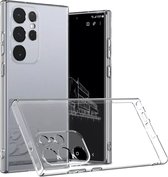 Coque MoDo adaptée au Samsung Galaxy S23 Ultra - Coque Arrière en Siliconen/ TPU / Plastique - Transparente