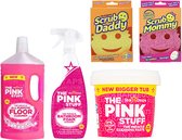 The Pink Stuff & Scrub Daddy | Ultieme Schoonmaakset 5-delig