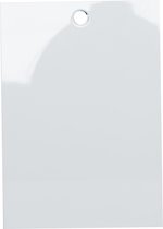 SAMPLE - PROEFMONSTER 10x15cm - Schulte Deco Design - Hoogglans - briljant wit - wanddecoratie - muurdecoratie - badkamer wandpaneel - muurbekleding