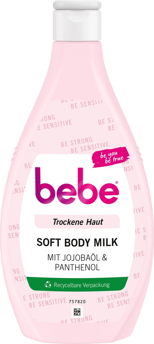 bebe Bodylotion Soft Body Milk, 400 ml