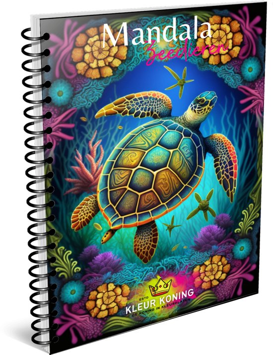 Kleukoning mandala kleurboek met 30 kleurplaten - kleurboek voor volwassenen  - Mandala... | bol.com