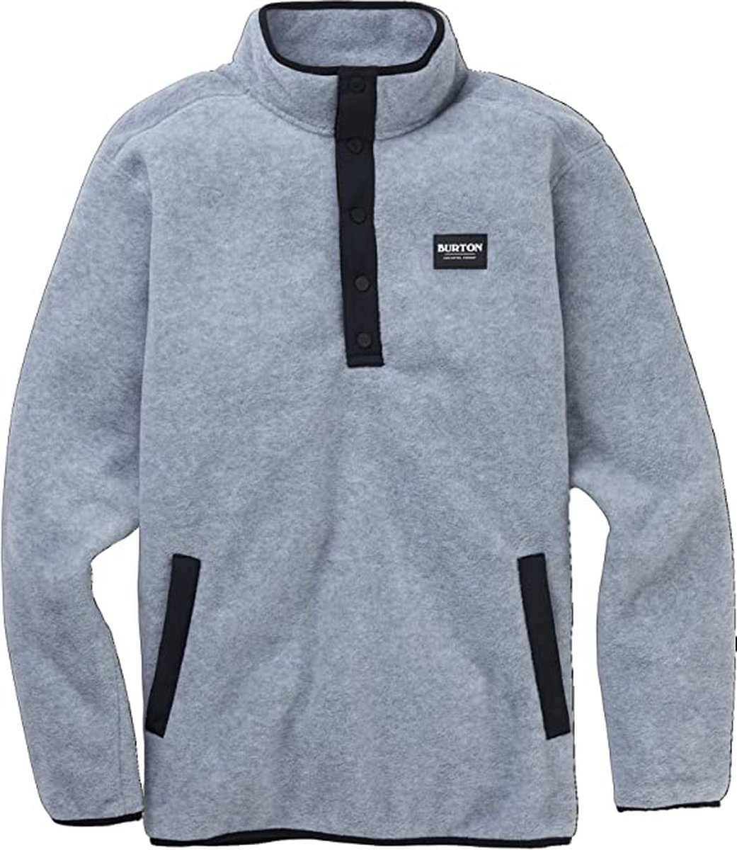 BURTON Men’s Hearth Fleece pullover Grijs