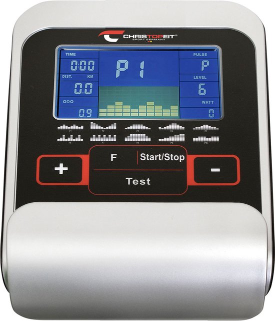 Christopeit Heimtrainer AL 2 S - Ergometer Mit 24 Stufen & 9kg Magnetbremse