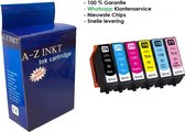 AtotZinkt Huismerk Compatible inkt cartridges voor Epson 378 / 378XL | Multipack van 6 cartridges voor Epson Expression Photo XP-8500, XP-8505, XP-8600, XP-8605, XP-8606 en XP-8700