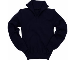 Schippers Trui Fijngebreid 100% Wol – Blauw – Maat 4XL