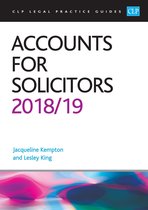 Accounts for Solicitors 2018/2019