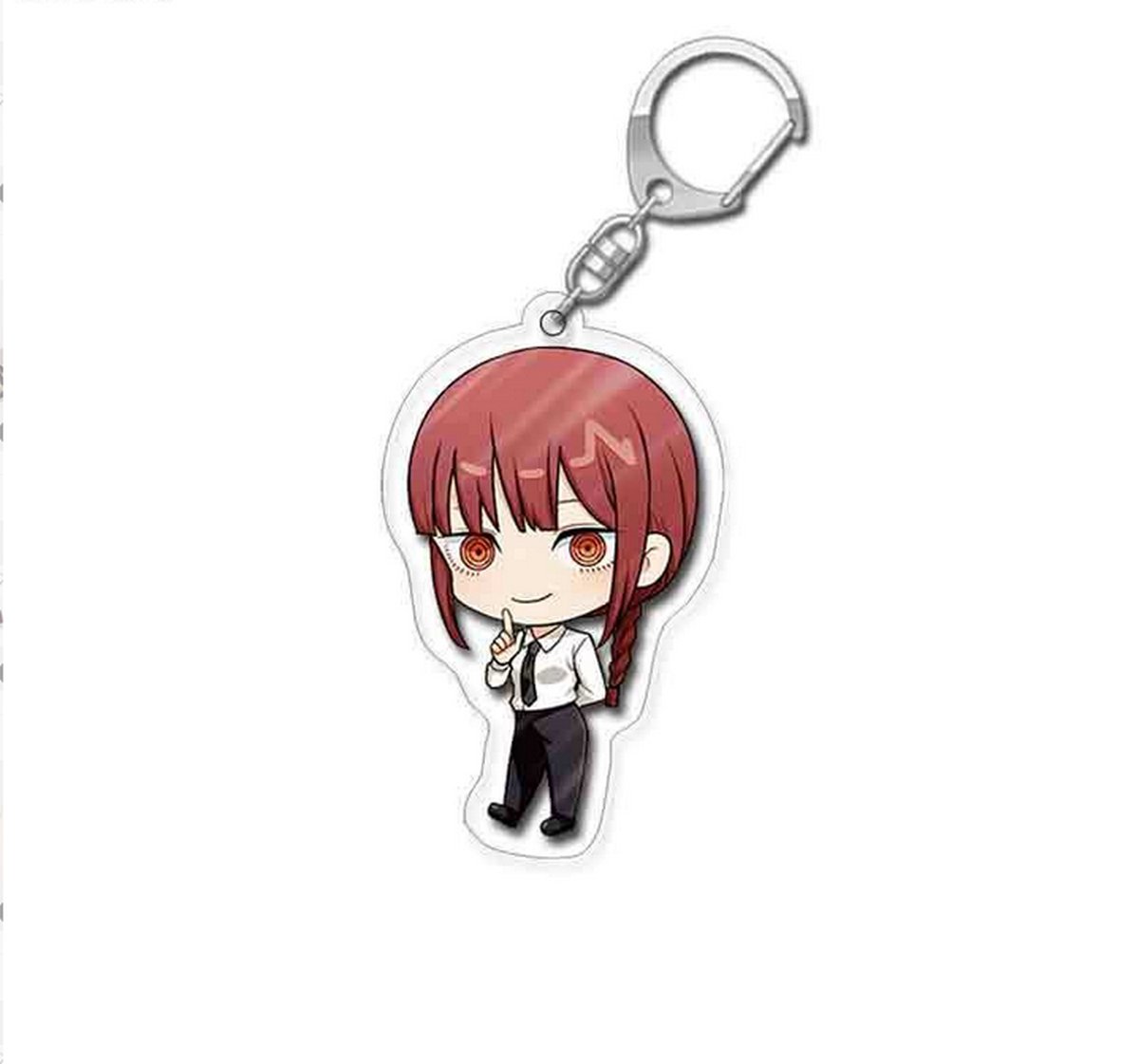 Chainsaw Man - Makima - Emoji - Sleutelhanger/Keychain - Anime Merchandise - Figure - Manga