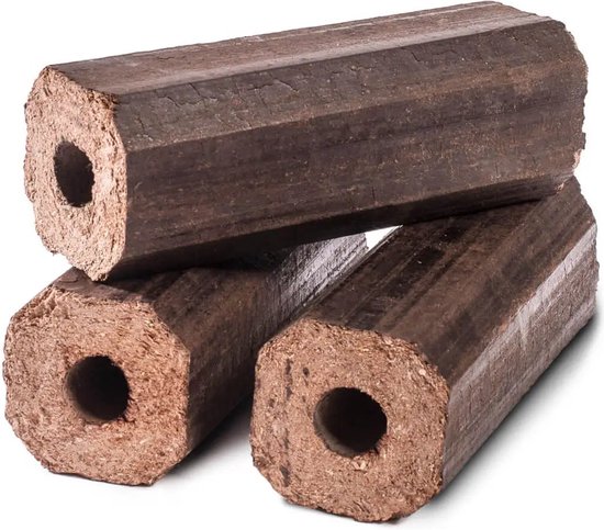 Briquettes De Bois De Chêne PINI Kay 20 Kg - Longue Durée De Combustion Pour Cheminée Et Four