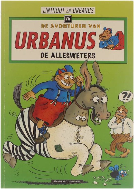 Cover van het boek 'Urbanus / 76 De allesweters' van W. Linthout en  Urbanus