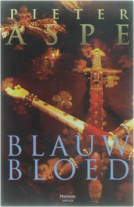 Cover van het boek 'Blauw bloed' van Pieter Aspe