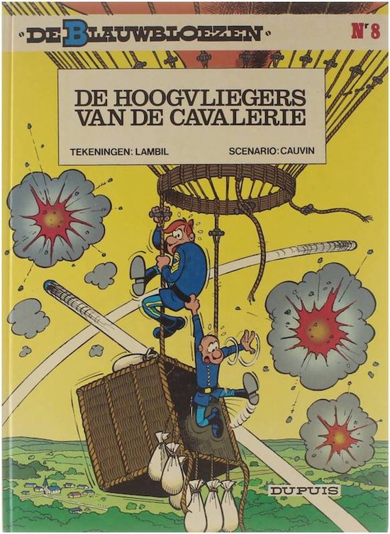 Cover van het boek 'Blauwbloezen / 08 De hoogvliegers van de cavalerie' van Willy Lambil