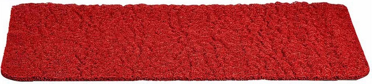 Deurmat Rood Polyester PVC (40 x 70 cm)