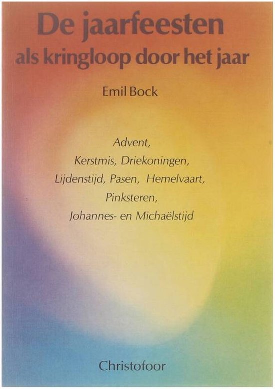 Cover van het boek 'De jaarfeesten als kringloop door het jaar' van Emil Bock