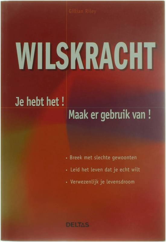 Cover van het boek 'Wilskracht !'