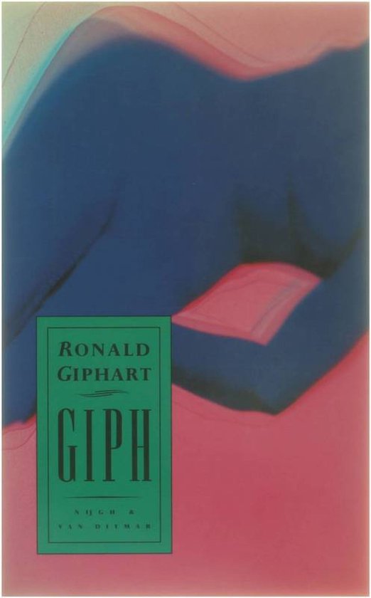 Boek "Giph" van Ronald Giphart met groene omslag.