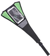 Zweetdoek voor Fietstrainer met Smartphone houder - zweetband - Tacx / Wahoo / Elite / CycleOps / Zwift - Groen