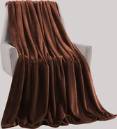 Fleece Plaid - Fleece deken - hoogwaardige deken, zachte deken, microvezeldeken als bankhoes, sprei, plaid of woonkamerdeken, 150 x 200 cm