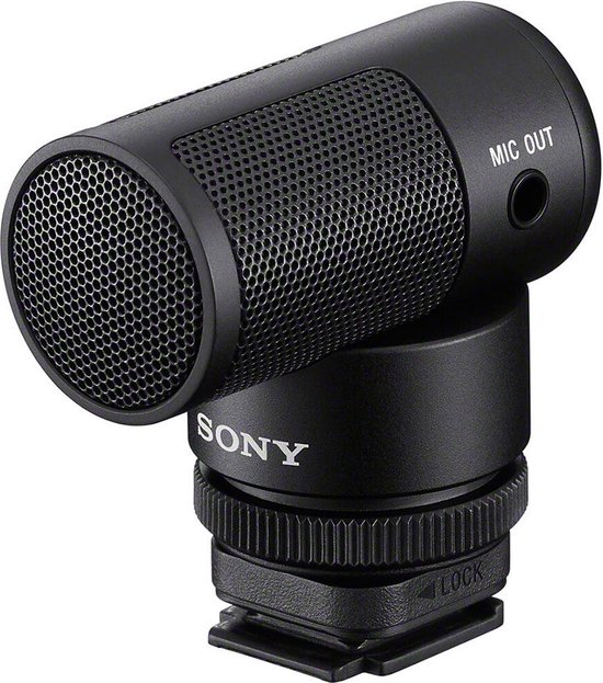 Foto: Sony ecm g1 microfoon zwart microfoon voor digitale camera