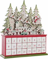Adventkalender DKD Home Decor Hout (32 x 8.5 x 38 cm)